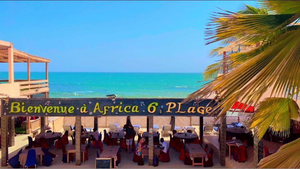 Africa 6 Plage Hotel Somone Eksteriør billede